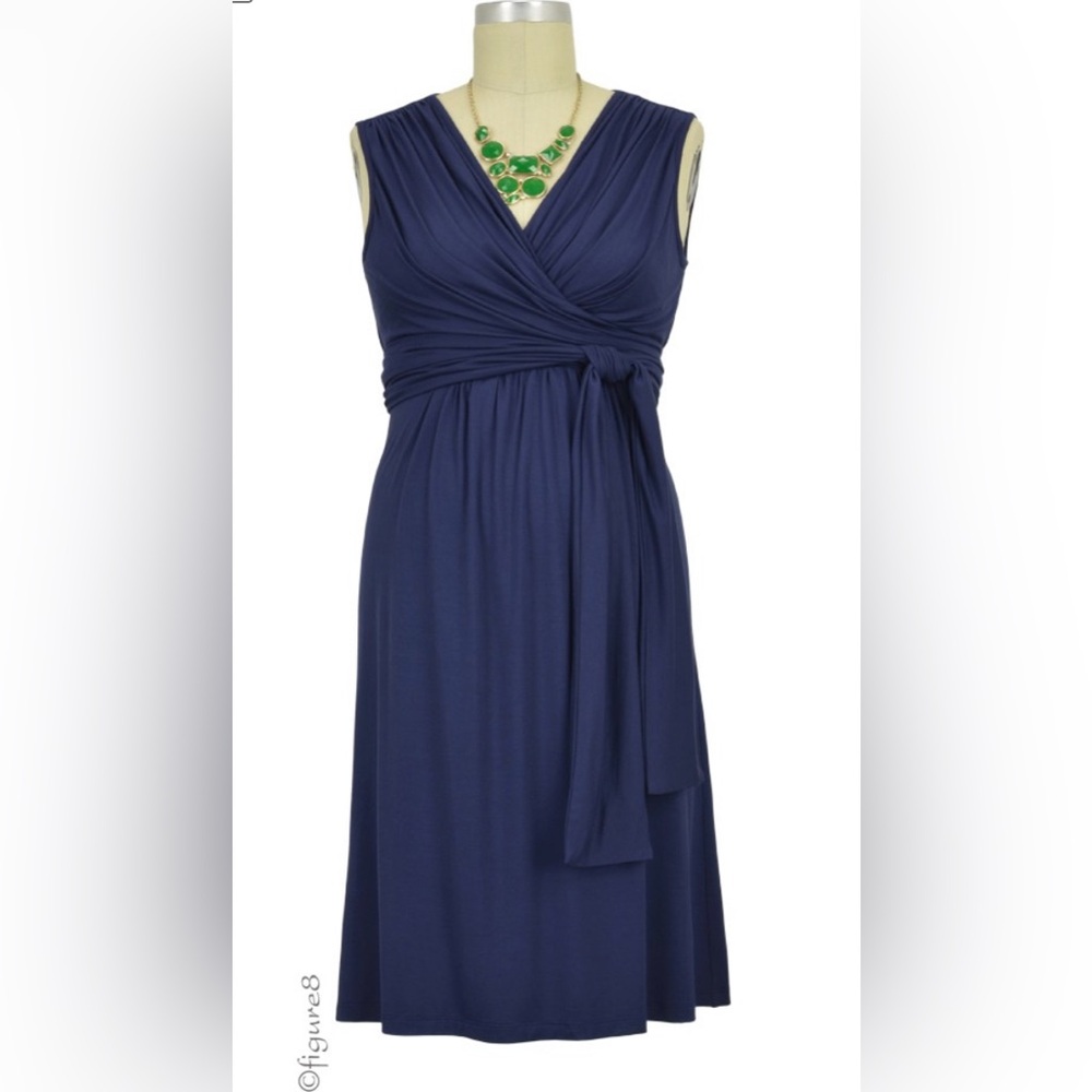 Sophie & Eve Charlotte Bamboo Wrap Maternity & Nursing Dress - Sleeveless